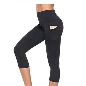 High waist pocket yoga leggings size M
